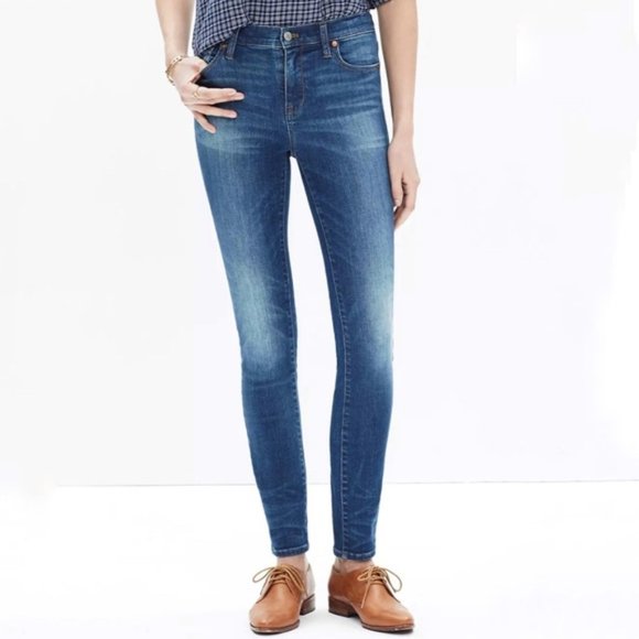 Madewell Denim - Madewell 9" High Riser Skinny Skinny Dayton Wash